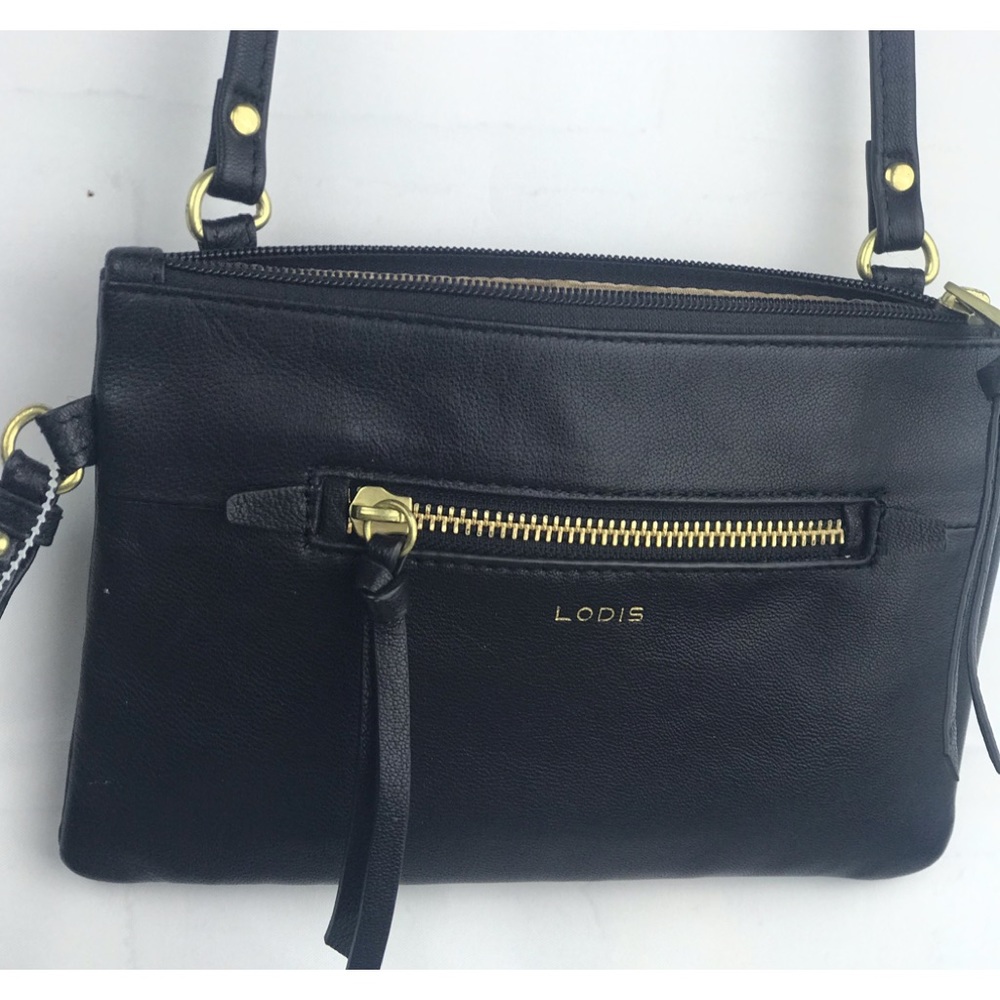 LODIS: Ellie Crossbody bag Black Leather